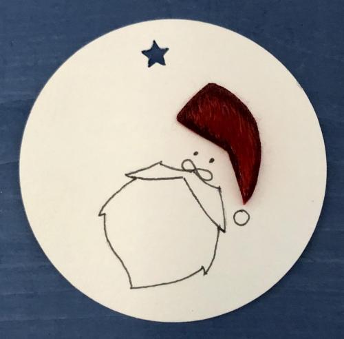 Santa gift tags